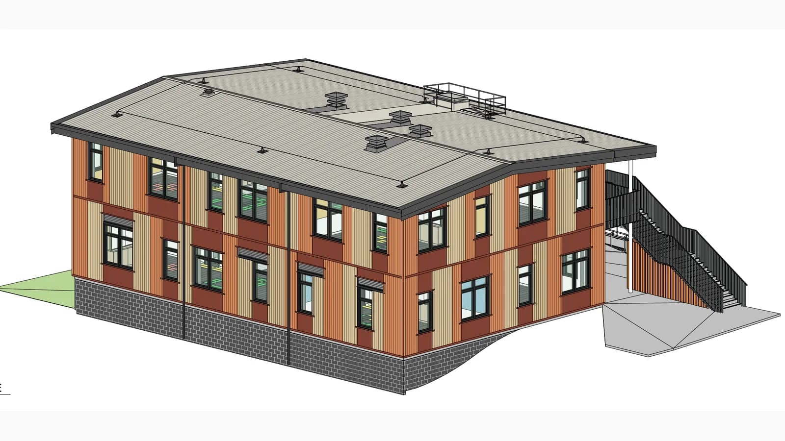 Te Papapa School Extension, Onehunga, education project at Te Papapa, Auckland