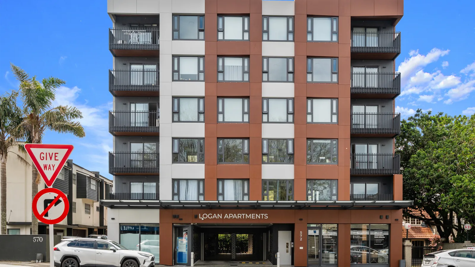 The Logan Apartments, Epsom: the six-storey 41-unit Auckland residential development our directors delivered together in 2024.