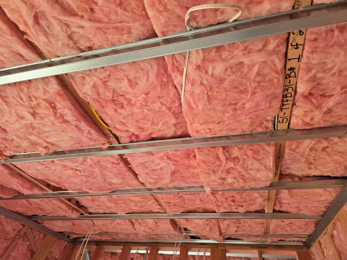 R3.2 Pink Batts ceiling (170mm) installed by R-Value at Ryman Patrick Hogan Stage 8 Villas, Cambridge, Cambridge, Waikato