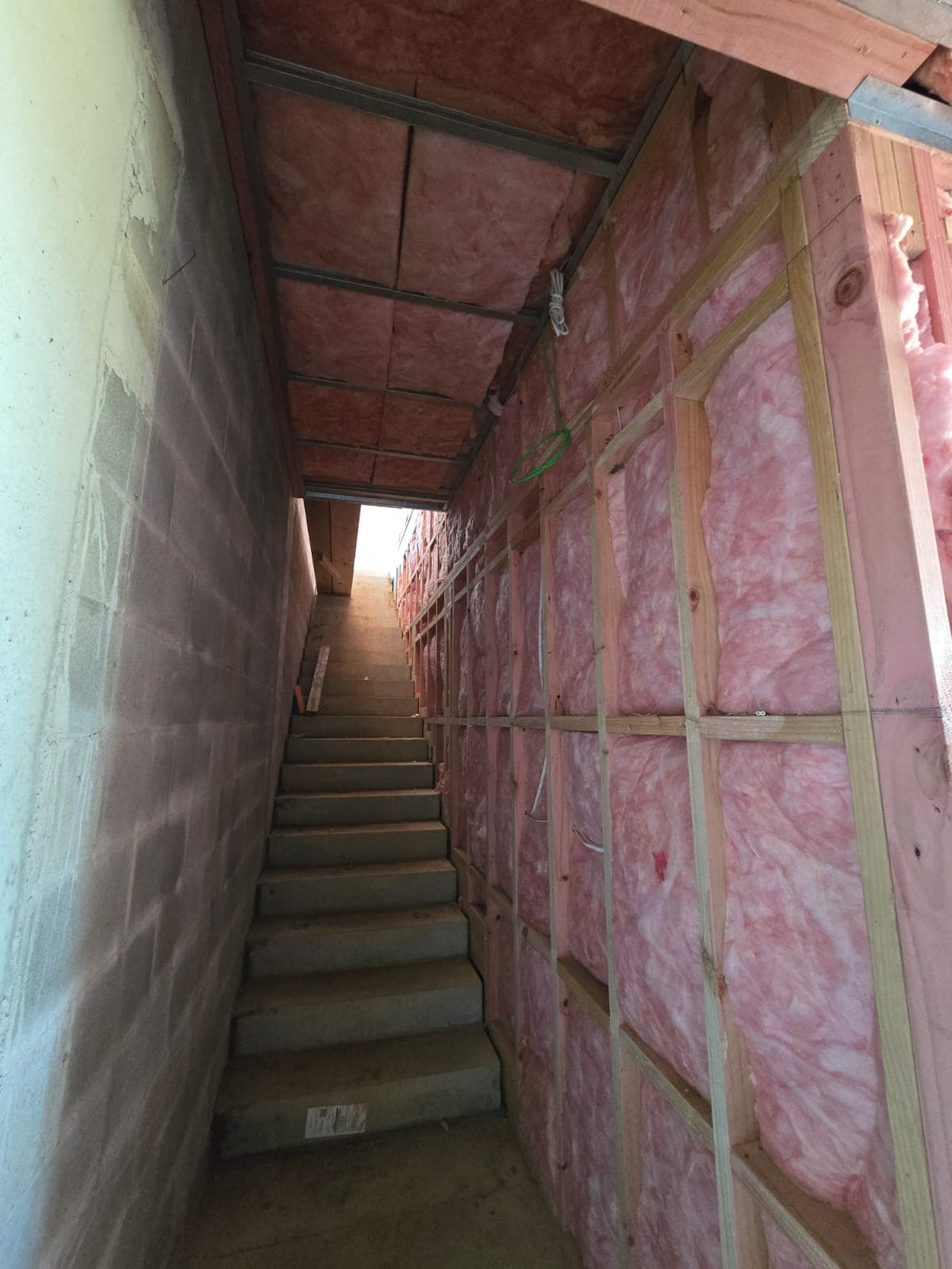 R7.0 Pink Batts to ceiling and midfloors installed by R-Value at Tipa Road, Waiheke Island, Ostend, Waiheke Island